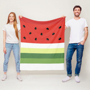 Wassermelone Streifen Decke