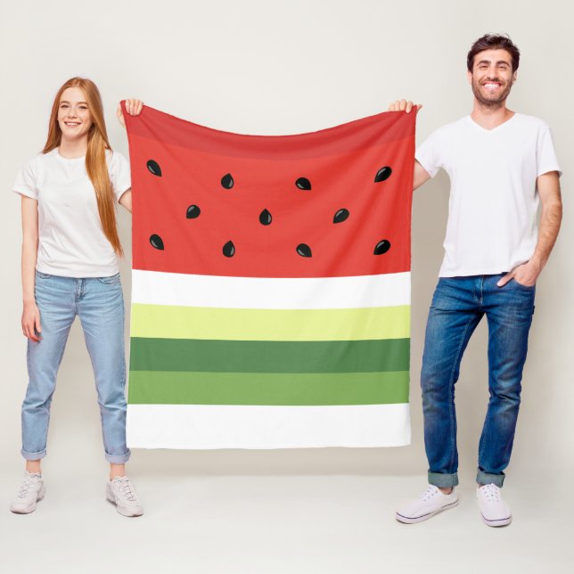 Wassermelone Streifen Decke (Beispiel)