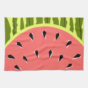 Wassermelone Streifen Pink Küchentuch