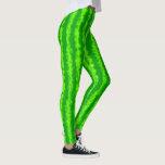 Wassermelone-Stripes niedliches Frucht-Rinde-Grün Leggings<br><div class="desc">Diese niedlichen Wassermelone-inspirierten Leggings haben ein ursprüngliches grünes gestreiftes Muster,  das wie Wassermelonerinde aussieht. Die wechselnden Schatten von Dunklem und von hellgrünem werden wie die Sommerfrucht gesprenkelt. Diese süßen Leggings sind für einen Feinschmecker oder für ein Sommer-Party perfekt.</div>