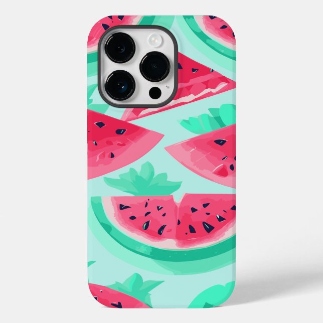 Wassermelone Süße Früchte Frische Sommer Stilvoll Case-Mate iPhone Hülle (Rückseite)
