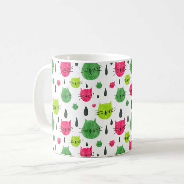 Wassermelone Tasse (Vorderseite Links)