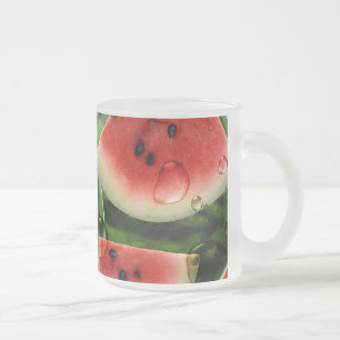 Wassermelone-Tasse Mattglastasse