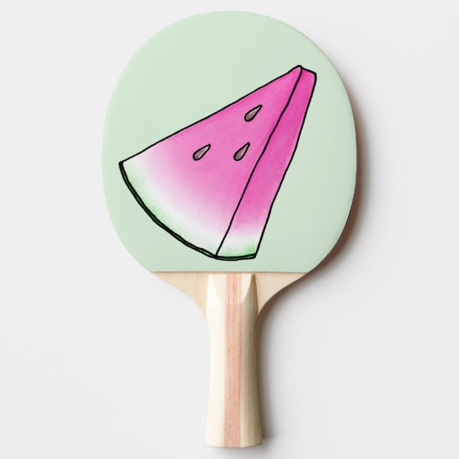 Wassermelone Tischtennis Schläger (Vorderseite)