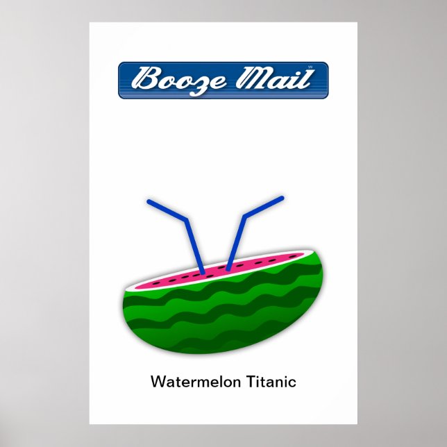 Wassermelone Titanic Poster (Vorne)