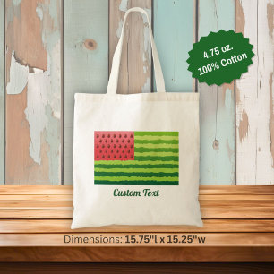 Wassermelone Tragetasche