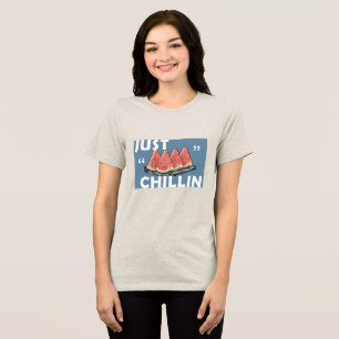 wassermelone Tri-Blend shirt