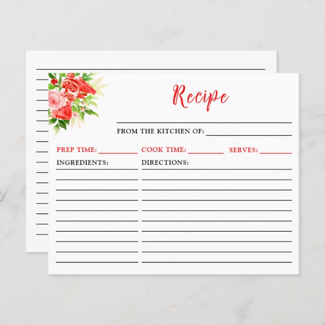 Wassermelone und Granatapfelkrebs (Vorne/Hinten)