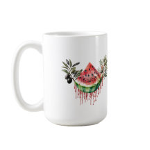 Wassermelone und Olivenblätter - Palästinensischer