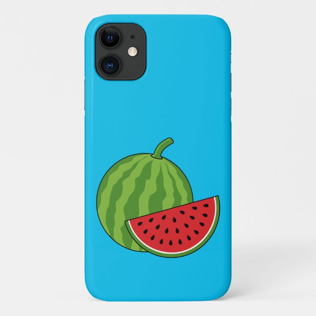 Wassermelone und Slice Case-Mate iPhone Hülle (Rückseite)
