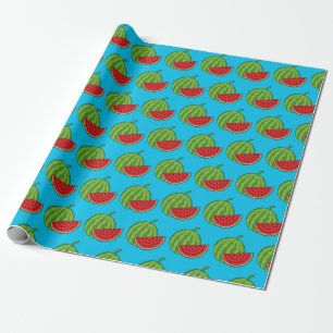 Wassermelone und Slice Geschenkpapier