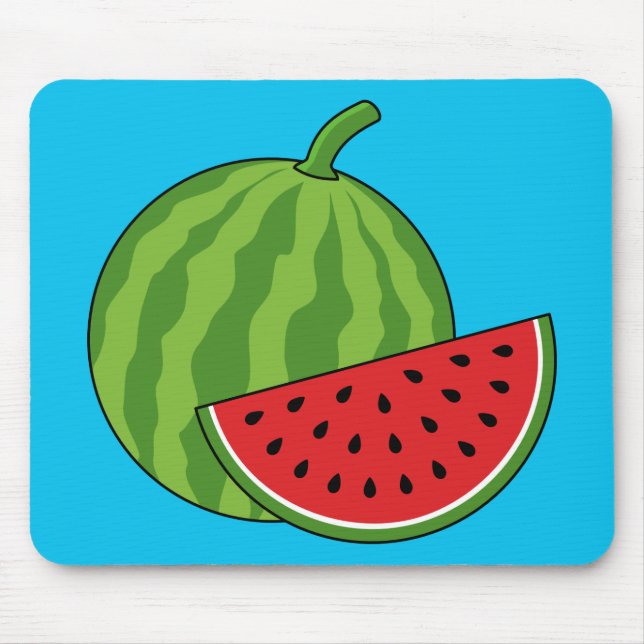 Wassermelone und Slice Mousepad (Vorne)