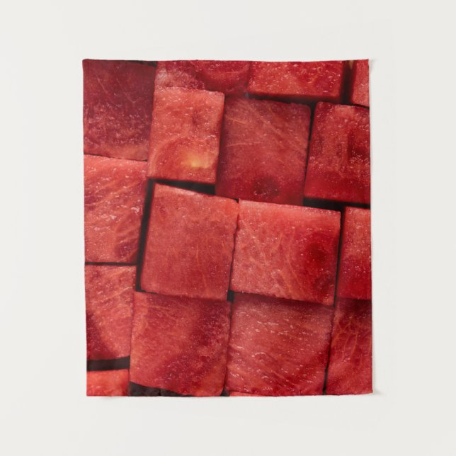 Wassermelone Wandteppich (Vorderseite)