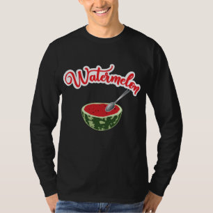 Wassermelone - Wassermelone Spoon Niedliches Obst T-Shirt