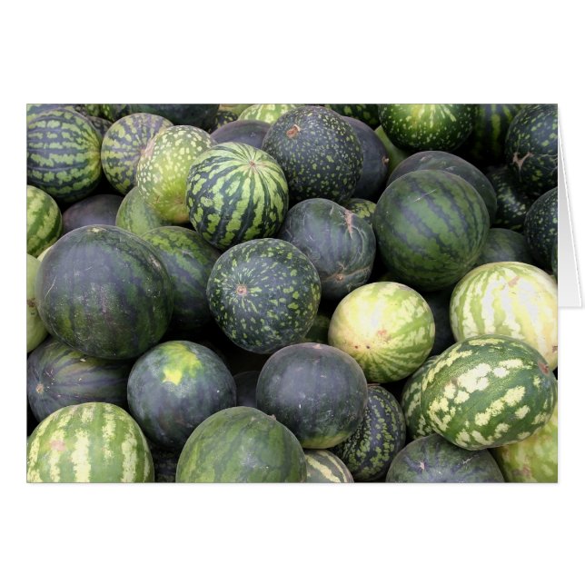 Wassermelonen (Vorderseite (Horizontal))