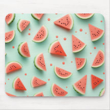 Wassermelonen auf Grün