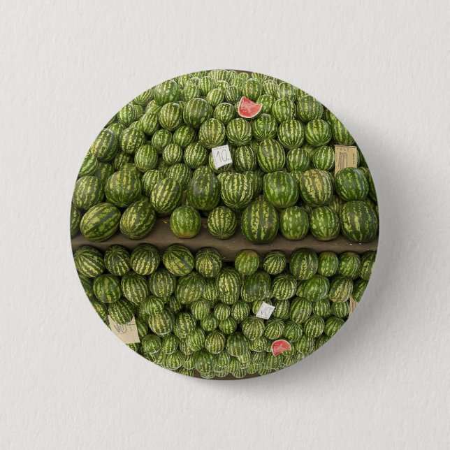 Wassermelonen Button (Vorderseite)