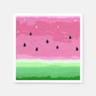 Wassermelonen-Design Serviette