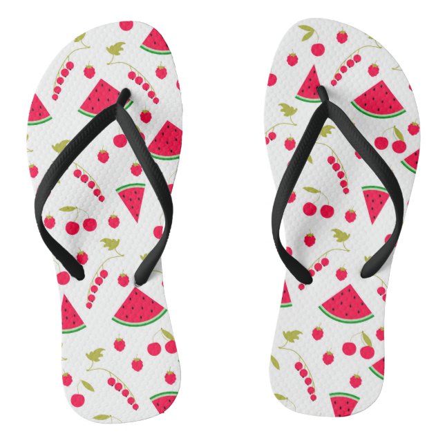 Wassermelonen Flip Flops (Fußbett)
