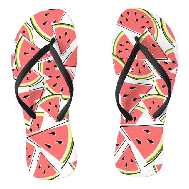 Wassermelonen-Flip-Flops Flip Flops (Fußbett)