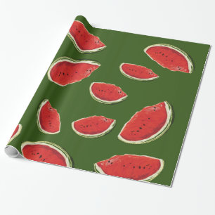 Wassermelonen Geschenkpapier