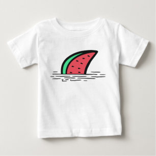 Wassermelonen-Hai Baby T-shirt
