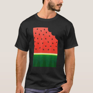 Wassermelonen I Vegan Vegetarisch Naturschutz Gart T-Shirt