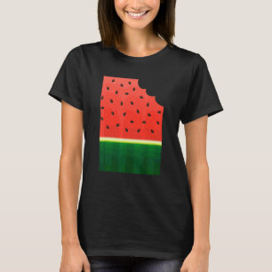 Wassermelonen I Vegan Vegetarisch Naturschutz Gart T-Shirt