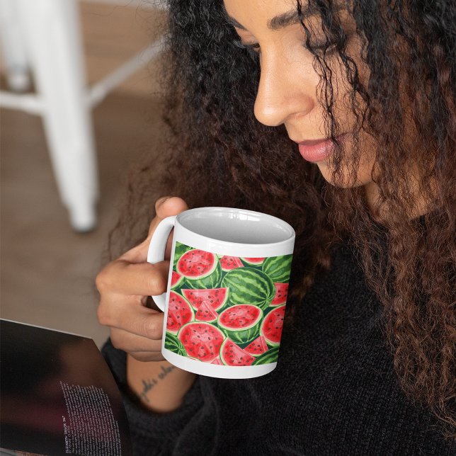 Wassermelonen Kaffeetasse (Von Creator hochgeladen)