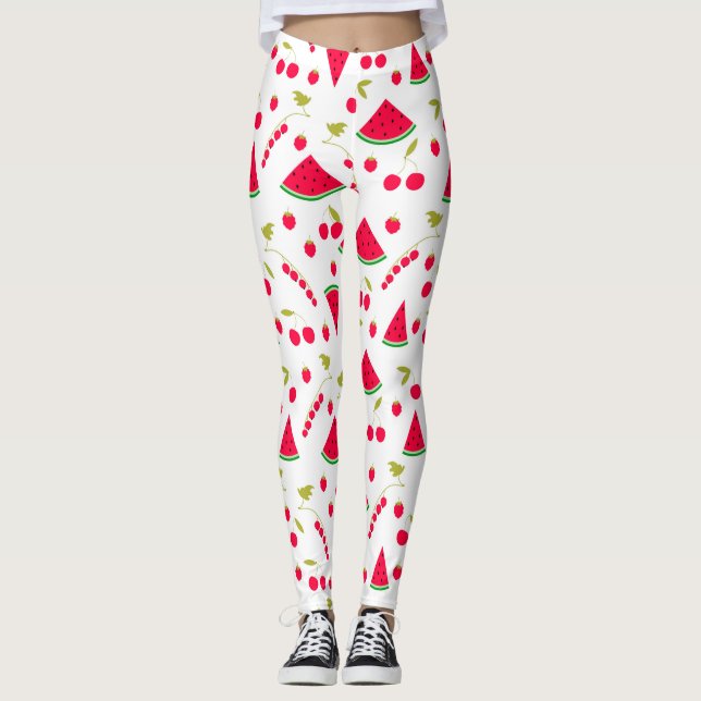 Wassermelonen Leggings (Vorderseite)