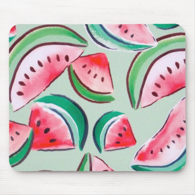Wassermelonen Mousepad (Vorne)