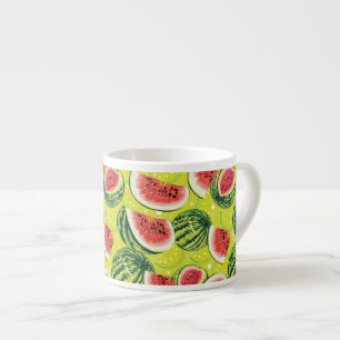Wassermelonen-Muster 2 Espressotasse
