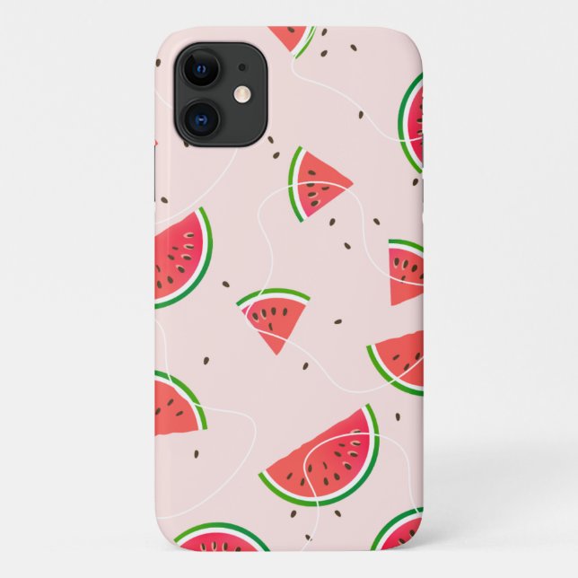 Wassermelonen-Muster Case-Mate iPhone Hülle (Rückseite)
