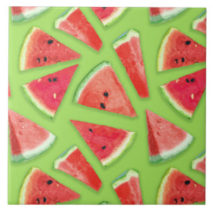 Wassermelonen-Muster-Erstellung 3 Fliese