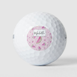 Wassermelonen-Muster Golfball