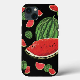 Wassermelonen-Muster iPhone 13 Hülle