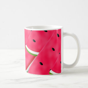 Wassermelonen-Muster Kaffeetasse