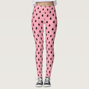 Wassermelonen-Muster Leggings