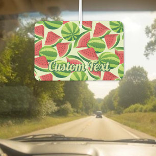 Wassermelonen-Muster-Luftverbesserer Autolufterfrischer
