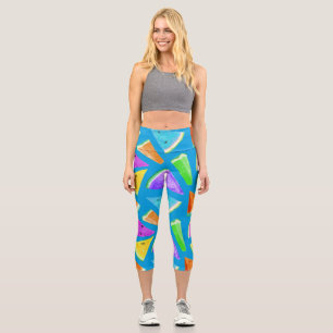 Wassermelonen-Mustererstellung 10 Capri Leggings