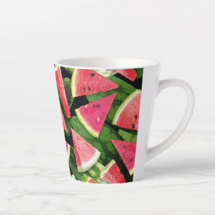 Wassermelonen-Mustererstellung 5 Milchtasse