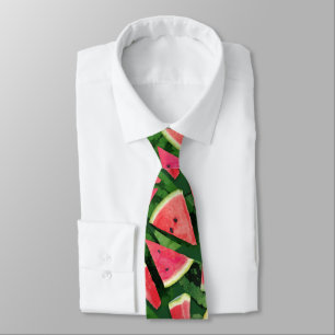 Wassermelonen-Mustererstellung Krawatte