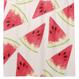Wassermelonen: Nahtlose Summery Süße. Duschvorhang