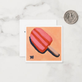 Wassermelonen-Paleta Mitteilungskarte