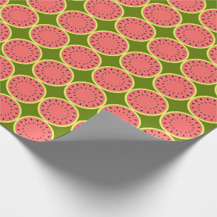 Wassermelonen-Pink-Multi-Geschenkpapier Geschenkpapier