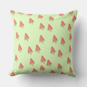 Wassermelonen-Pop-Furry-Kissen Kissen