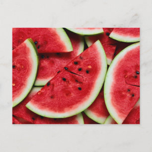 Wassermelonen Postkarte