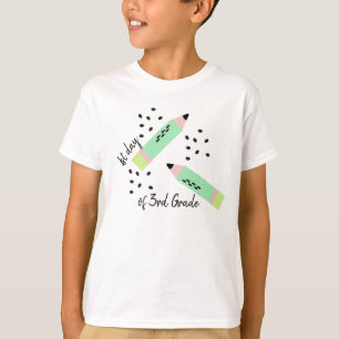 Wassermelonen Samen Zurück zur Schule Kinder Klass T-Shirt