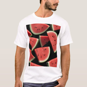Wassermelonen-Scheibe-Ästhetik T-Shirt