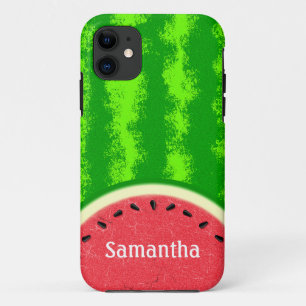 Wassermelonen-Scheibe Sommer Frucht Persönlich Süß iPhone 11 Hülle